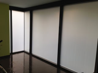 Sichtschutzfolien Fahrradraum