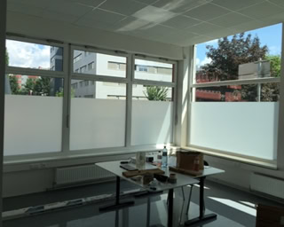 Sichtschutzfolien halbhoch